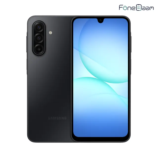 Samsung Galaxy A17 5G product image showing the rear camera design and slim body